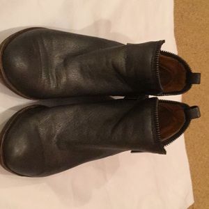 Lucky Brand Pewter Booties 7